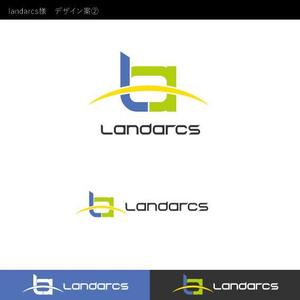 m_flag (matsuyama_hata)さんの造園業【ランドアークス〈landarcs〉】の会社ロゴへの提案