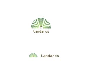 Gpj (Tomoko14)さんの造園業【ランドアークス〈landarcs〉】の会社ロゴへの提案
