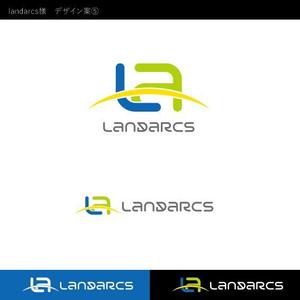 m_flag (matsuyama_hata)さんの造園業【ランドアークス〈landarcs〉】の会社ロゴへの提案
