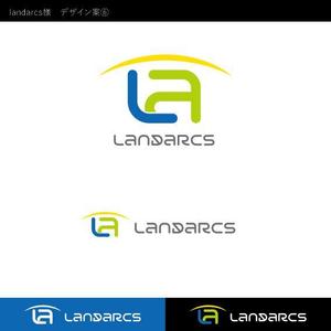 m_flag (matsuyama_hata)さんの造園業【ランドアークス〈landarcs〉】の会社ロゴへの提案
