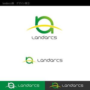 m_flag (matsuyama_hata)さんの造園業【ランドアークス〈landarcs〉】の会社ロゴへの提案