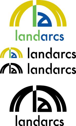SUN DESIGN (keishi0016)さんの造園業【ランドアークス〈landarcs〉】の会社ロゴへの提案