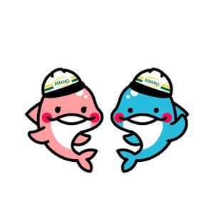 mu_cha (mu_cha)さんのイルカの企業イメージキャラクターのデザインへの提案