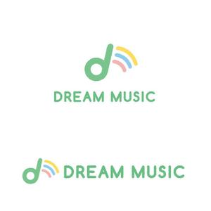 marutsuki (marutsuki)さんの音楽教室「ドリームミュージック」のロゴへの提案