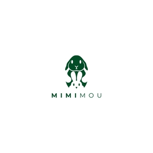 H designs (Fatlike)さんのうさぎに関わる会社「mimi mou」のロゴへの提案