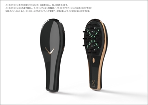 NINJA product (NINJAproduct)さんのオリジナル「ブラシ型美顔器」の商品デザイン(3D)制作への提案