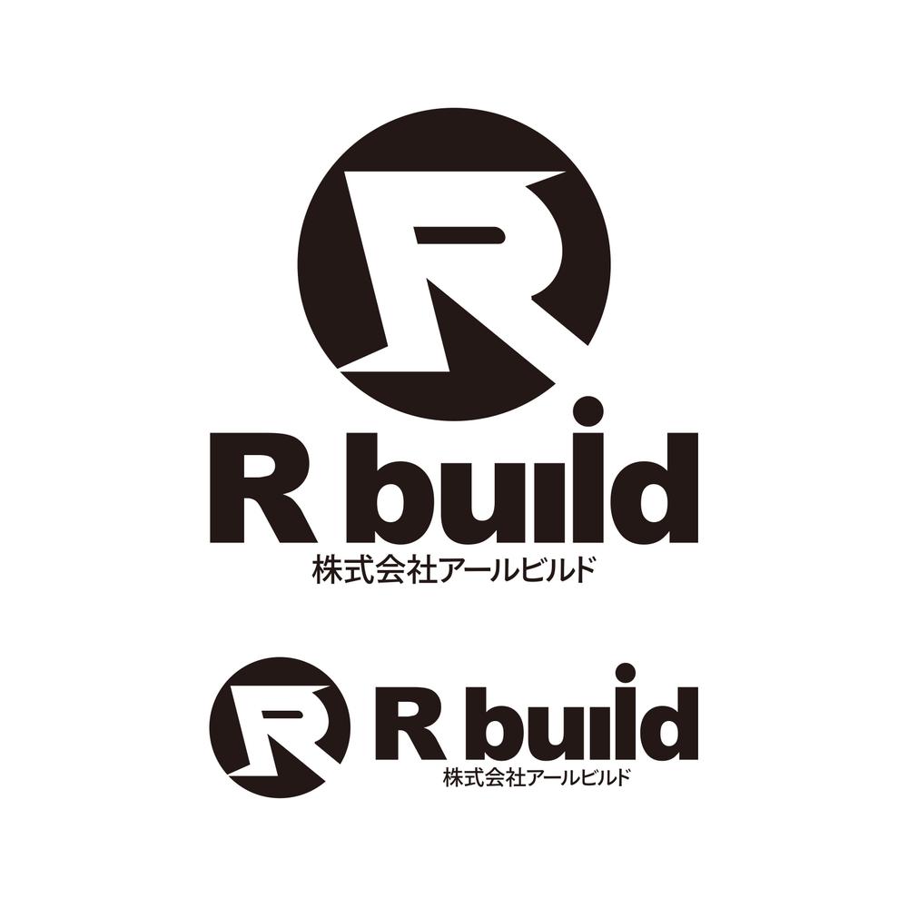 建築会社　「株式会社アールビルド」のロゴ