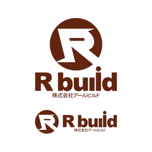 ロゴ研究所 (rogomaru)さんの建築会社　「株式会社アールビルド」のロゴへの提案