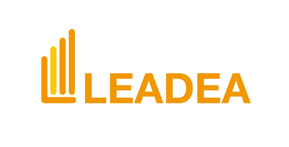 「LEADEA」のロゴ作成