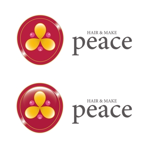 trailさんの「peace」のロゴ作成への提案