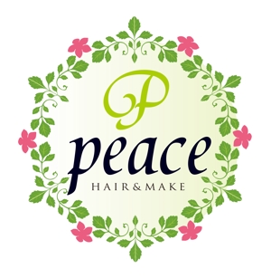 koike2009さんの「peace」のロゴ作成への提案