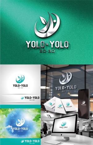 k_31 (katsu31)さんのYOLO・YOLO株式会社／ヨロ・ヨロ株式会社　のロゴへの提案