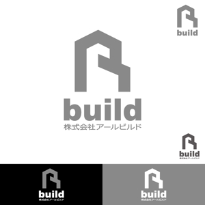 小島デザイン事務所 (kojideins2)さんの建築会社　「株式会社アールビルド」のロゴへの提案
