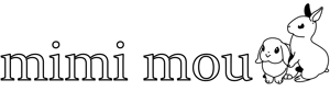 とんこ (tonko_105)さんのうさぎに関わる会社「mimi mou」のロゴへの提案