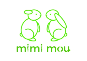 luna-design(ルナデザイン） (silverwolf_fw5)さんのうさぎに関わる会社「mimi mou」のロゴへの提案