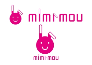 熊本☆洋一 (kumakihiroshi)さんのうさぎに関わる会社「mimi mou」のロゴへの提案