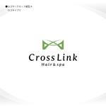 358eiki (tanaka_358_eiki)さんの美容室「Crosslink」のロゴへの提案