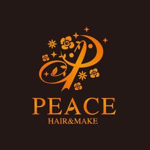 さんの「peace」のロゴ作成への提案