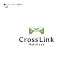 358eiki (tanaka_358_eiki)さんの美容室「Crosslink」のロゴへの提案