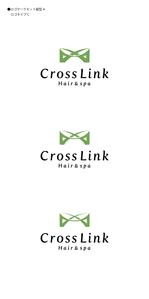 358eiki (tanaka_358_eiki)さんの美容室「Crosslink」のロゴへの提案