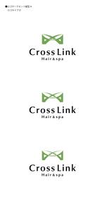 358eiki (tanaka_358_eiki)さんの美容室「Crosslink」のロゴへの提案