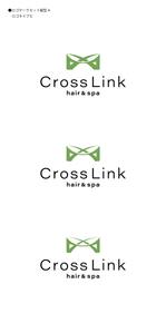 358eiki (tanaka_358_eiki)さんの美容室「Crosslink」のロゴへの提案