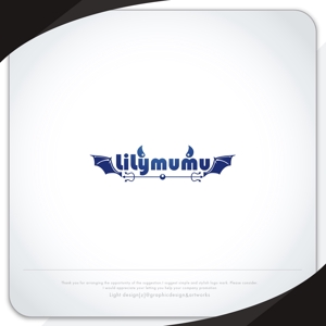 XL@グラフィック (ldz530607)さんのコンカフェバー「LiLy mumu」のロゴ作成への提案