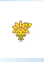 ogan (oganbo)さんの花のキャラクターデザインへの提案