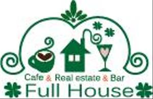 mari ()さんのカフェ＆バー「Full House」のロゴ作成への提案