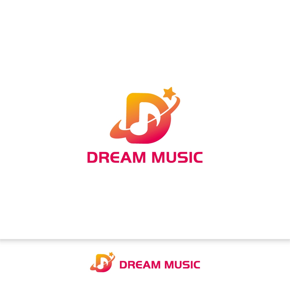 音楽教室「ドリームミュージック」のロゴ