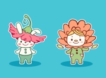 はるのひ (harunohi)さんの花のキャラクターデザインへの提案