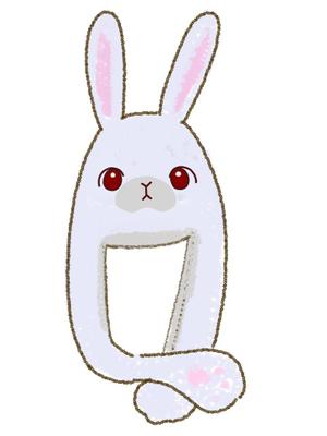 橙　ころも (daidaikoromo)さんのうさぎキャップの顔のデザイン案への提案