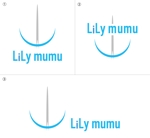 草間　皐 (satsuki-kusama)さんのコンカフェバー「LiLy mumu」のロゴ作成への提案