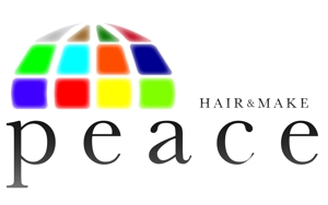 GraphChikenさんの「peace」のロゴ作成への提案