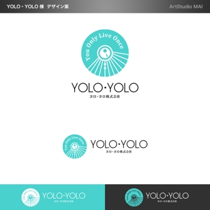 ArtStudio MAI (minami-mi-natz)さんのYOLO・YOLO株式会社／ヨロ・ヨロ株式会社　のロゴへの提案