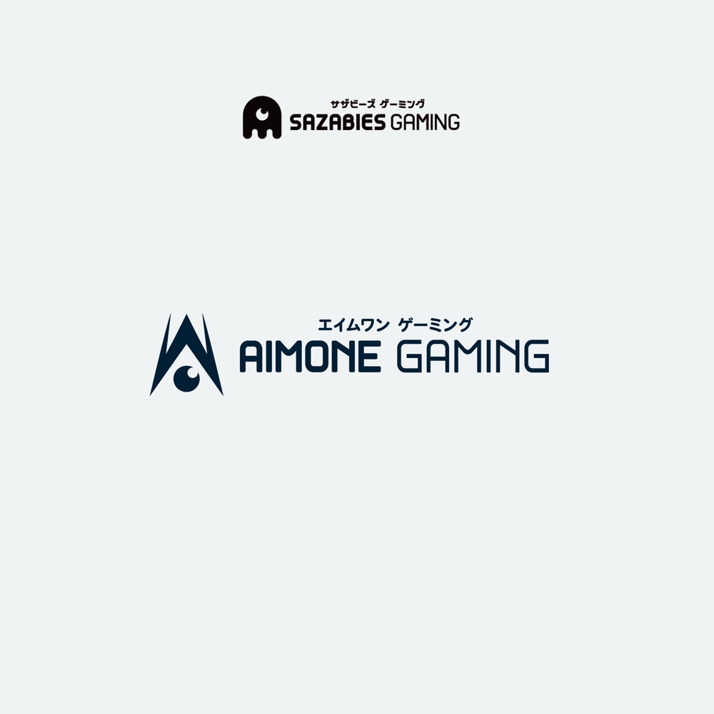 ゲーミングブランド「AIMONE GAMING」のロゴ作成