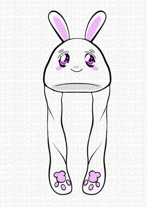 小嶋　季衣子 (rieko_kojima)さんのうさぎキャップの顔のデザイン案への提案