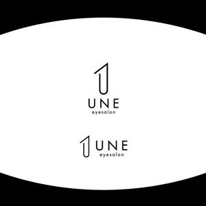 Kaito Design (kaito0802)さんのアイサロン『UNE』のロゴへの提案