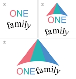 草間　皐 (satsuki-kusama)さんの株式会社ONE-familyのロゴへの提案
