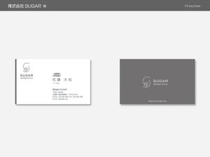 Y's Factory (ys_factory)さんの建築設計事務所「株式会社SUGAR」の名刺デザイン依頼への提案