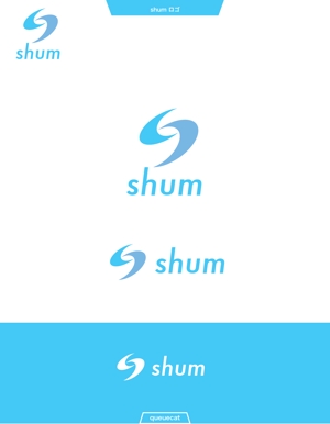 queuecat (queuecat)さんのブランド名「shum」のロゴへの提案