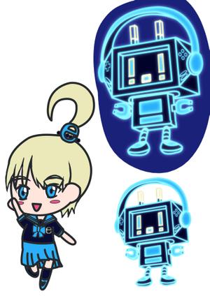 菜の花 (nanohana_hif)さんのeスポーツをイメージしたキャラクターデザイン（2体）への提案
