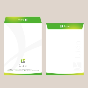 LLDESIGN (ichimaruyon)さんの建築塗装、関連工事会社　「リアン株式会社」の封筒デザインへの提案