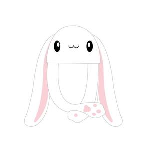 marukei (marukei)さんのうさぎキャップの顔のデザイン案への提案
