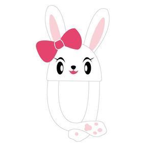 marukei (marukei)さんのうさぎキャップの顔のデザイン案への提案