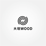 tanaka10 (tanaka10)さんの無垢板を使ったテーブル、家具、看板まな板などを販売する店舗「大垣WOOD」のロゴを作成お願いします。への提案