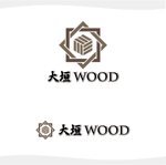 chianjyu (chianjyu)さんの無垢板を使ったテーブル、家具、看板まな板などを販売する店舗「大垣WOOD」のロゴを作成お願いします。への提案