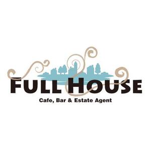 Be House［ビーハウス］ (hirox)さんのカフェ＆バー「Full House」のロゴ作成への提案