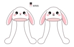 Unyaco (Tsukapon)さんのうさぎキャップの顔のデザイン案への提案