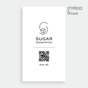 deaf_k_design (deaf_aoki)さんの建築設計事務所「株式会社SUGAR」の名刺デザイン依頼への提案